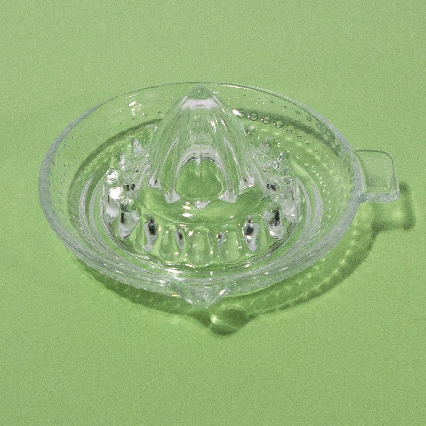 Vintage Mid-century Glass Citrus Juicer