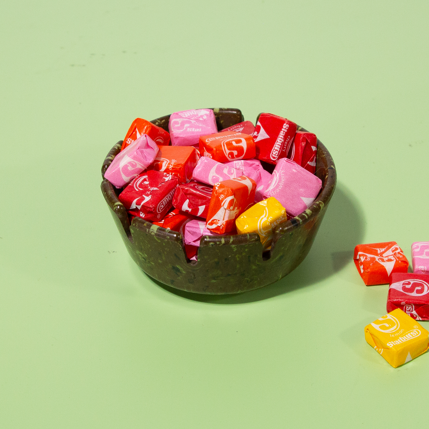 Vintage Melamine Confetti Ashtray, 1960s