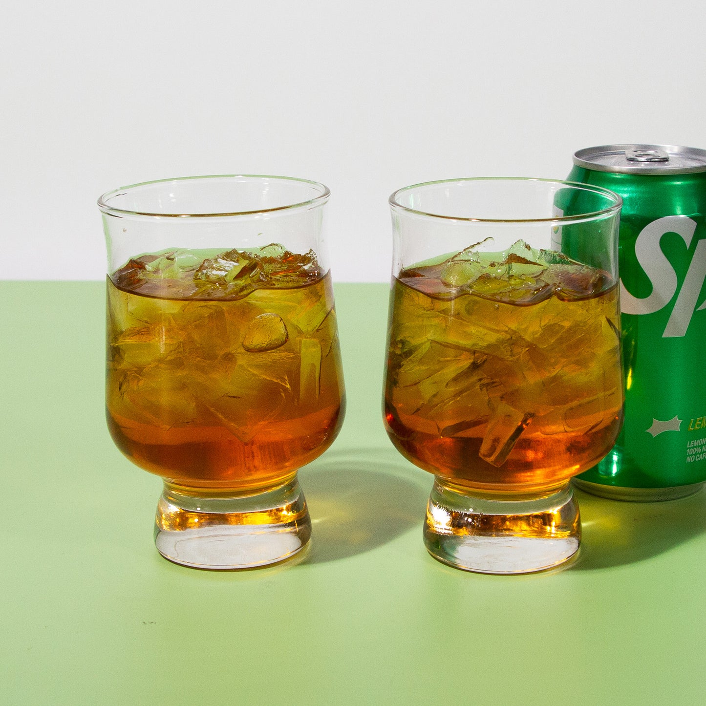 Vintage Thick Short Stem Tumblers, Drinking Glasses, 1990s