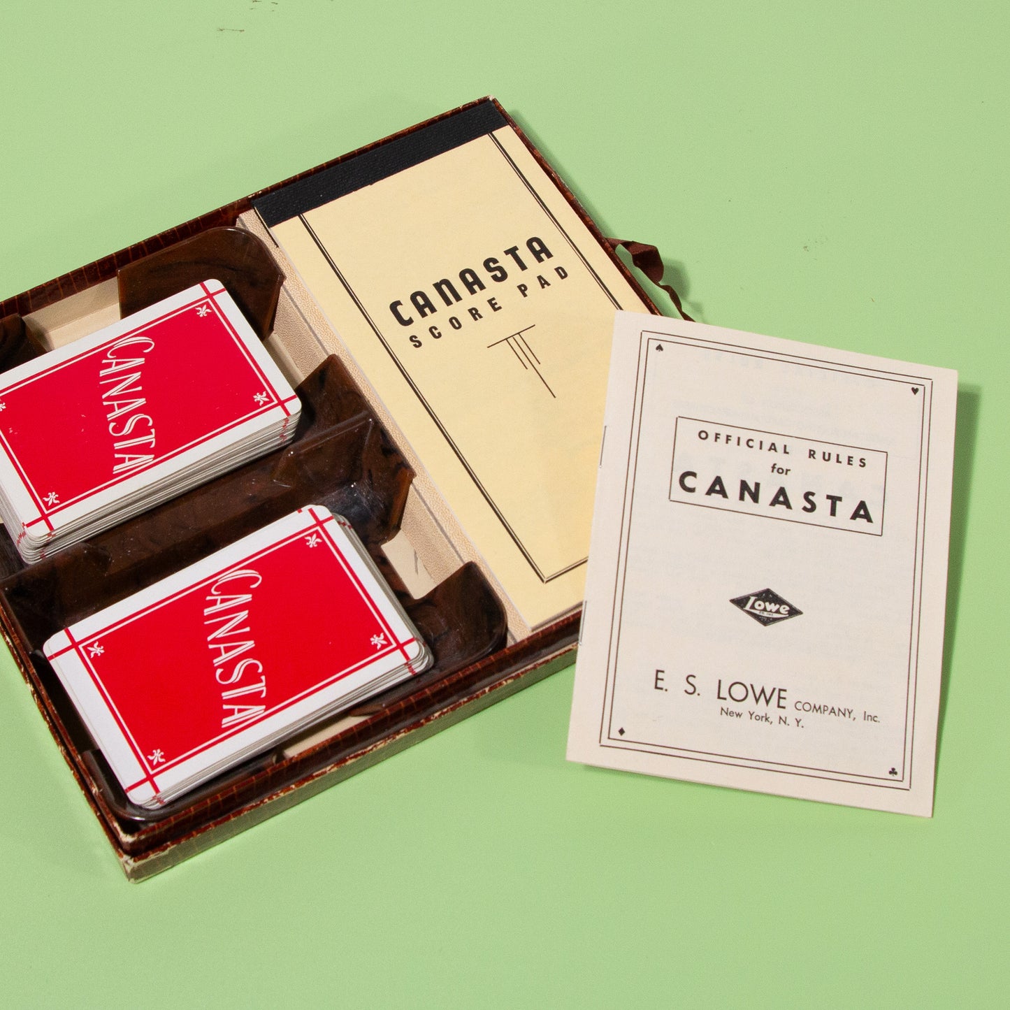 Vintage Canasta Set, 1960s