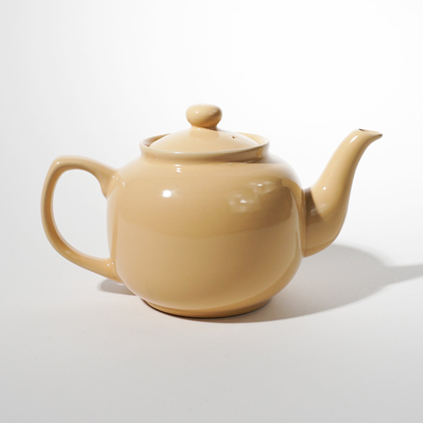 Ceramic Yellow Teapot