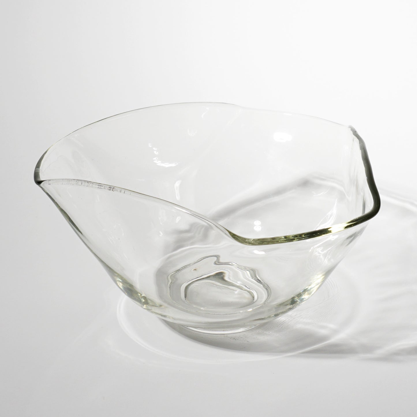 Three Sided Glass Bowl