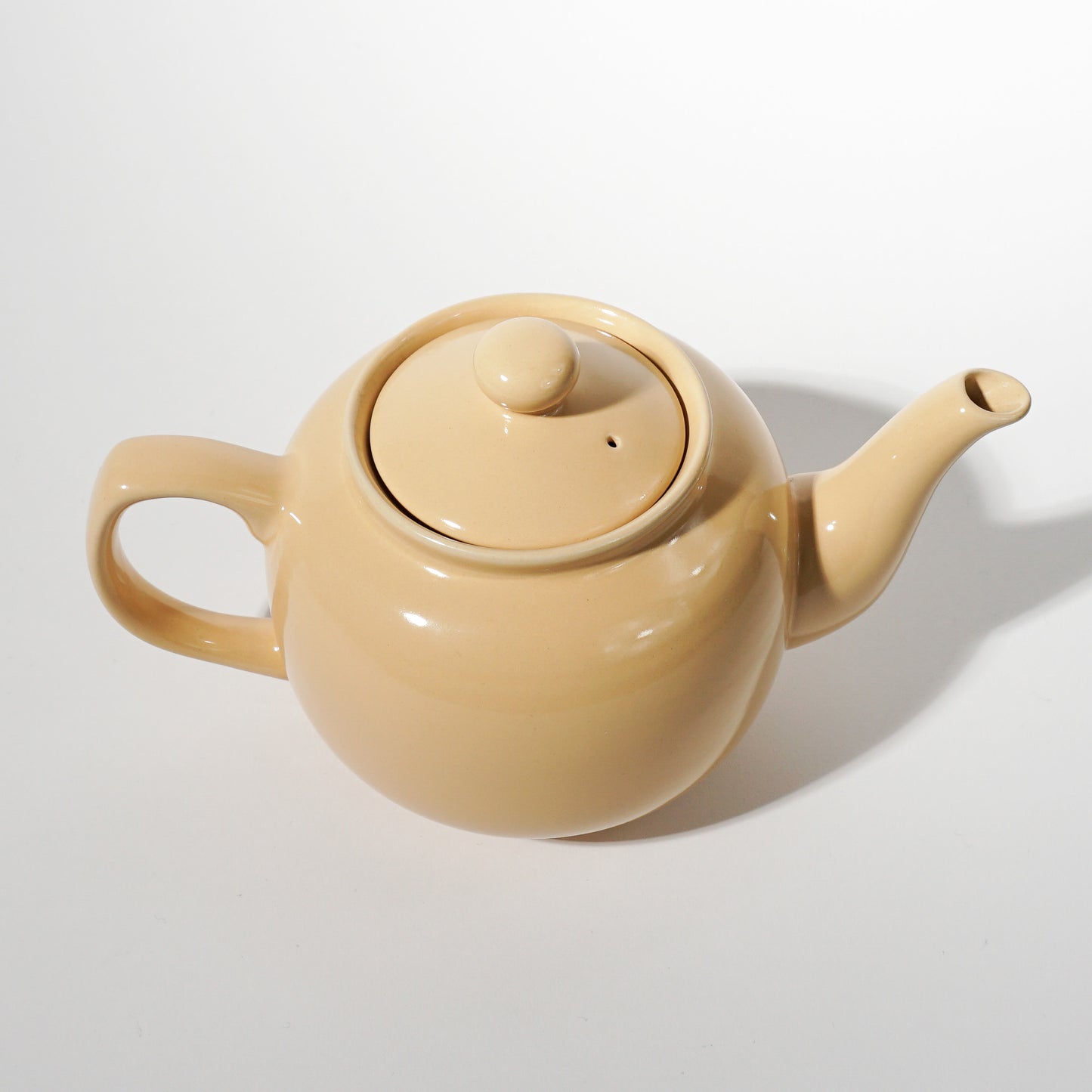 Ceramic Yellow Teapot