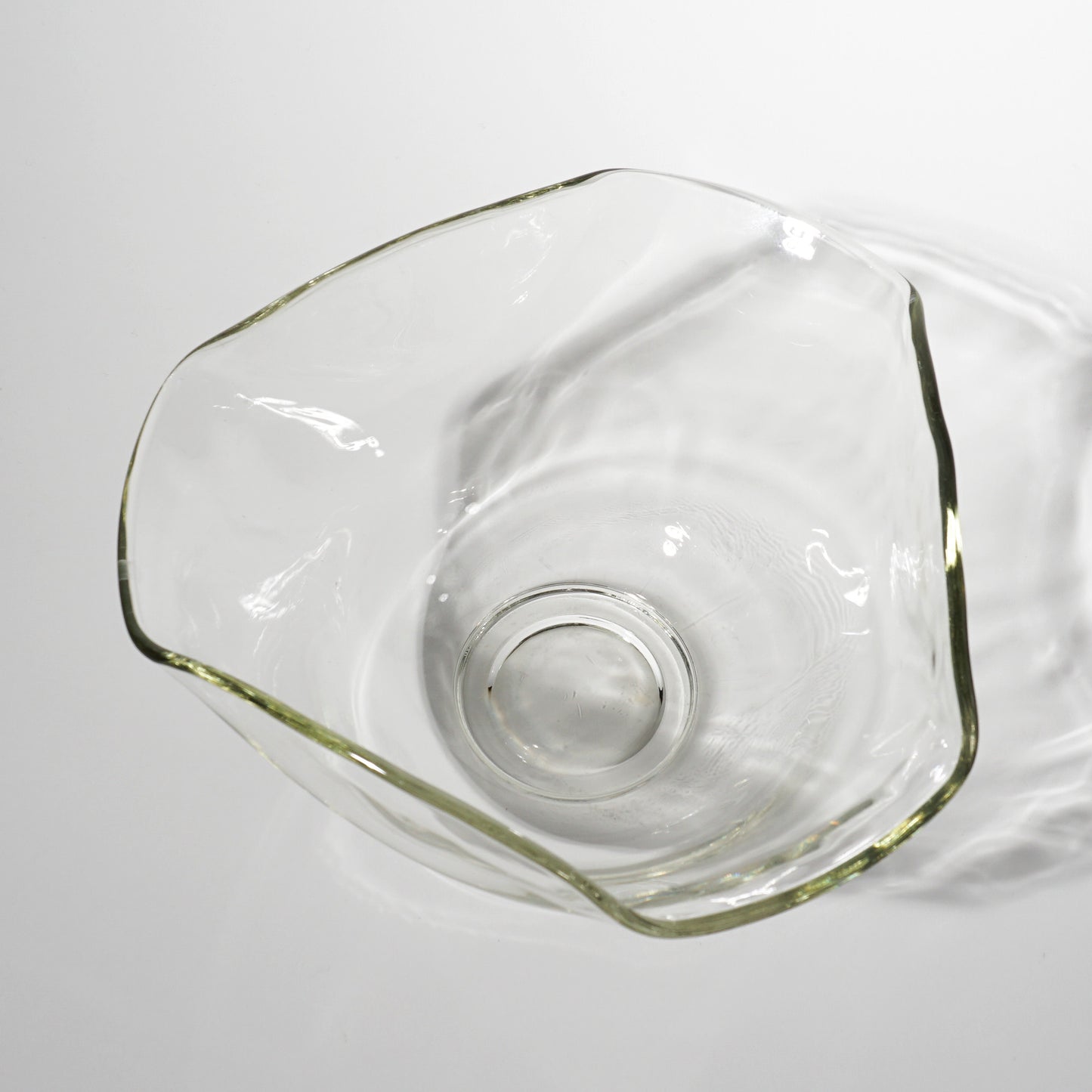 Three Sided Glass Bowl