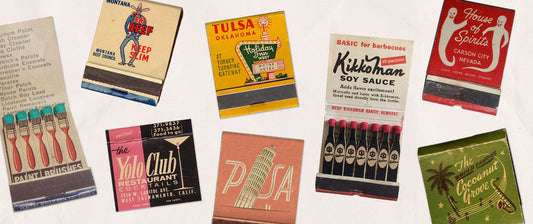 Vintage things we love: MATCHBOOKS