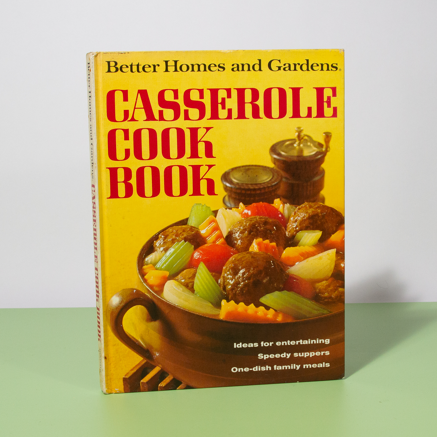 Better Homes & Gardens Casserole Cookbook, Hardcover, 1972