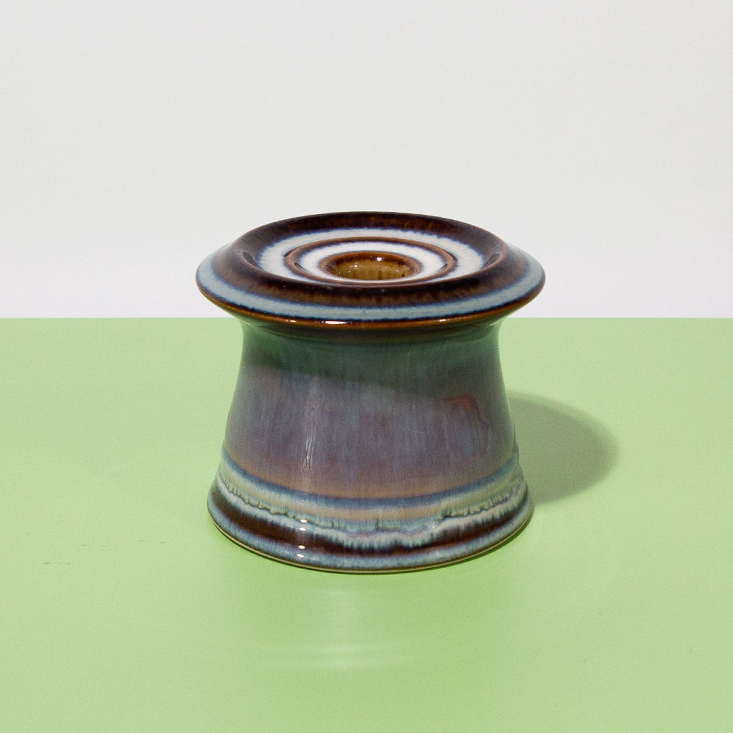 Vintage Ceramic Taper & Pillar Candle Holder, 1980s