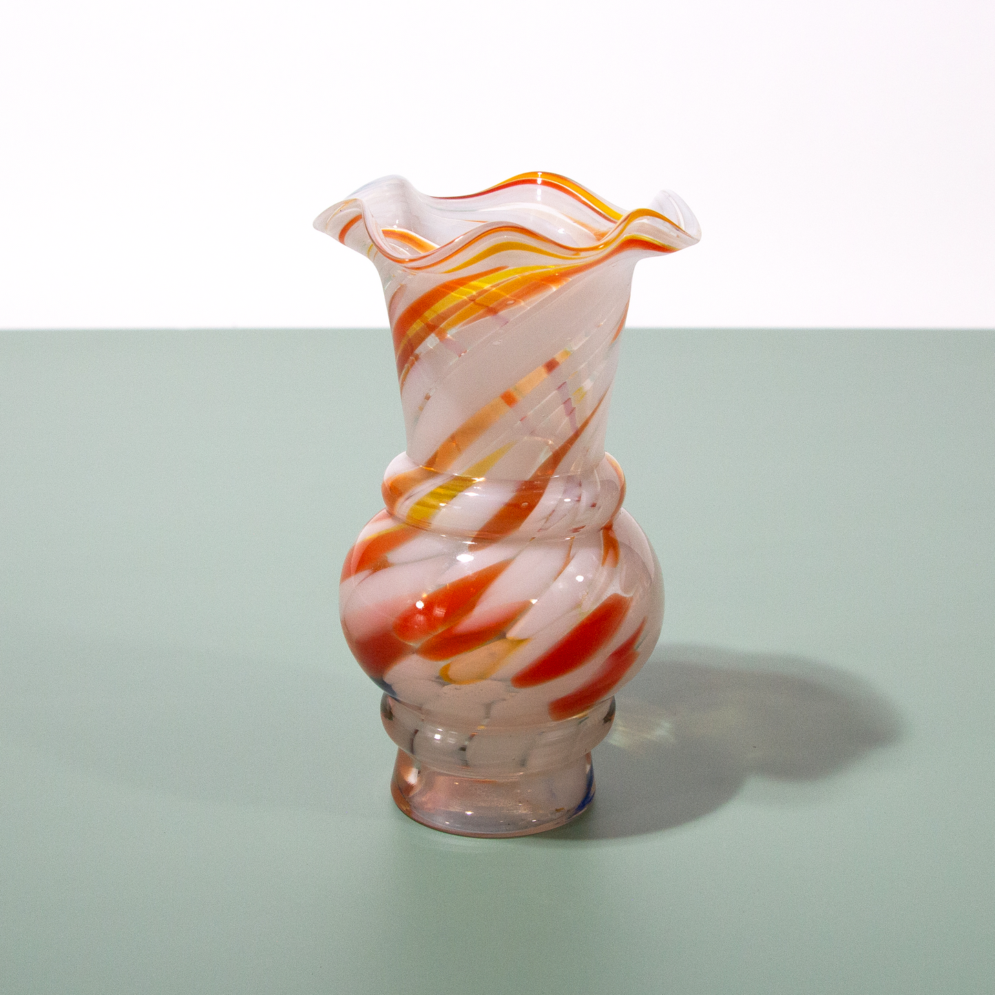 Vintage Small Murano Glass Vase, 1970s