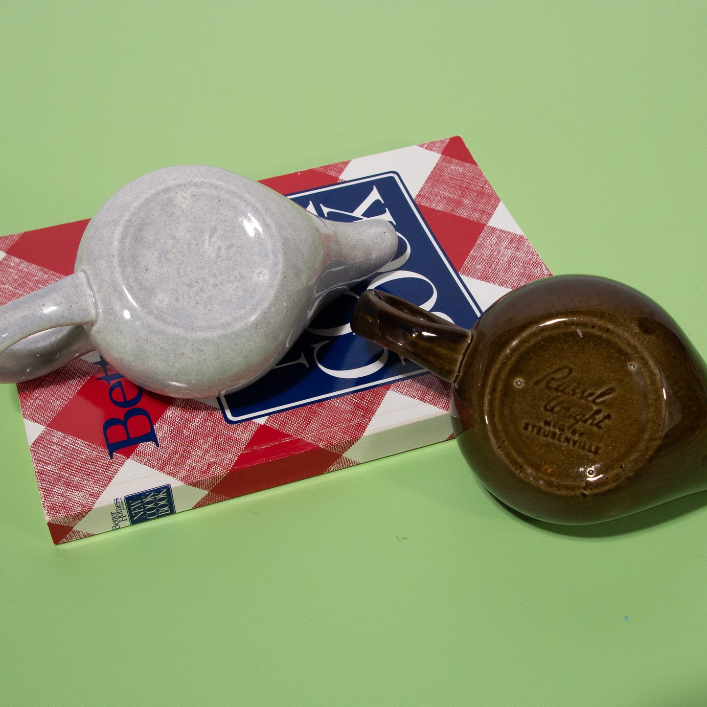 Vintage Russel Wright Ceramic Gravy Boats, Mid-century 1960s