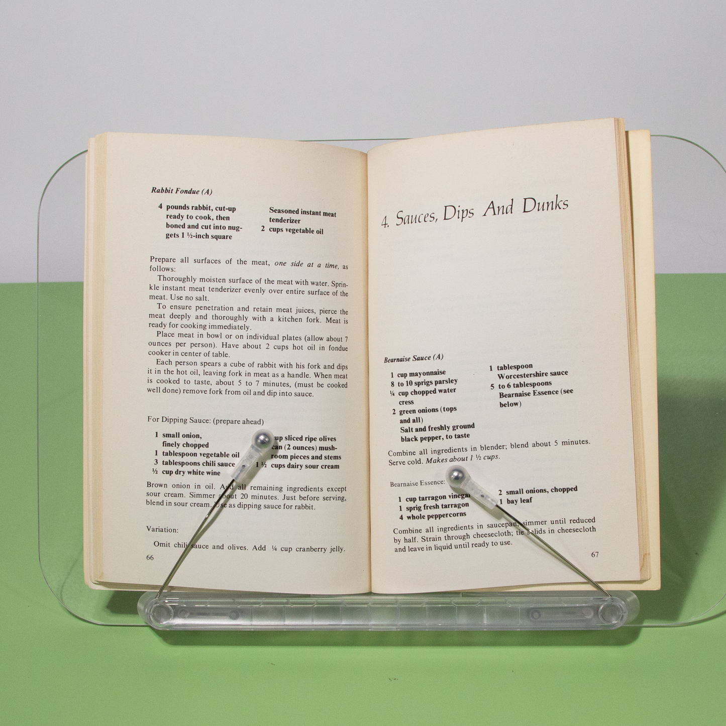 The Fondue Cookbook, Softcover, 1969