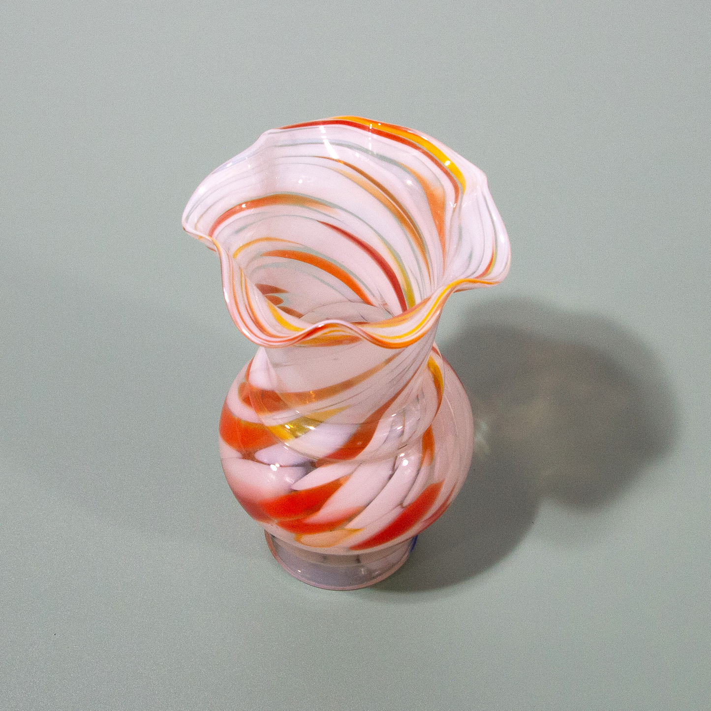 Vintage Small Murano Glass Vase, 1970s