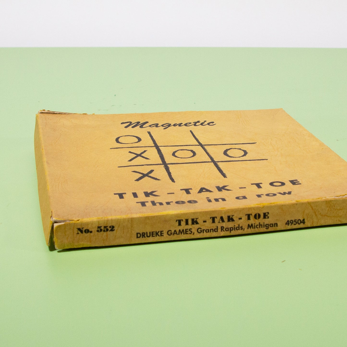 Vintage Magnetic Tik-Tak-Toe Set, 1967