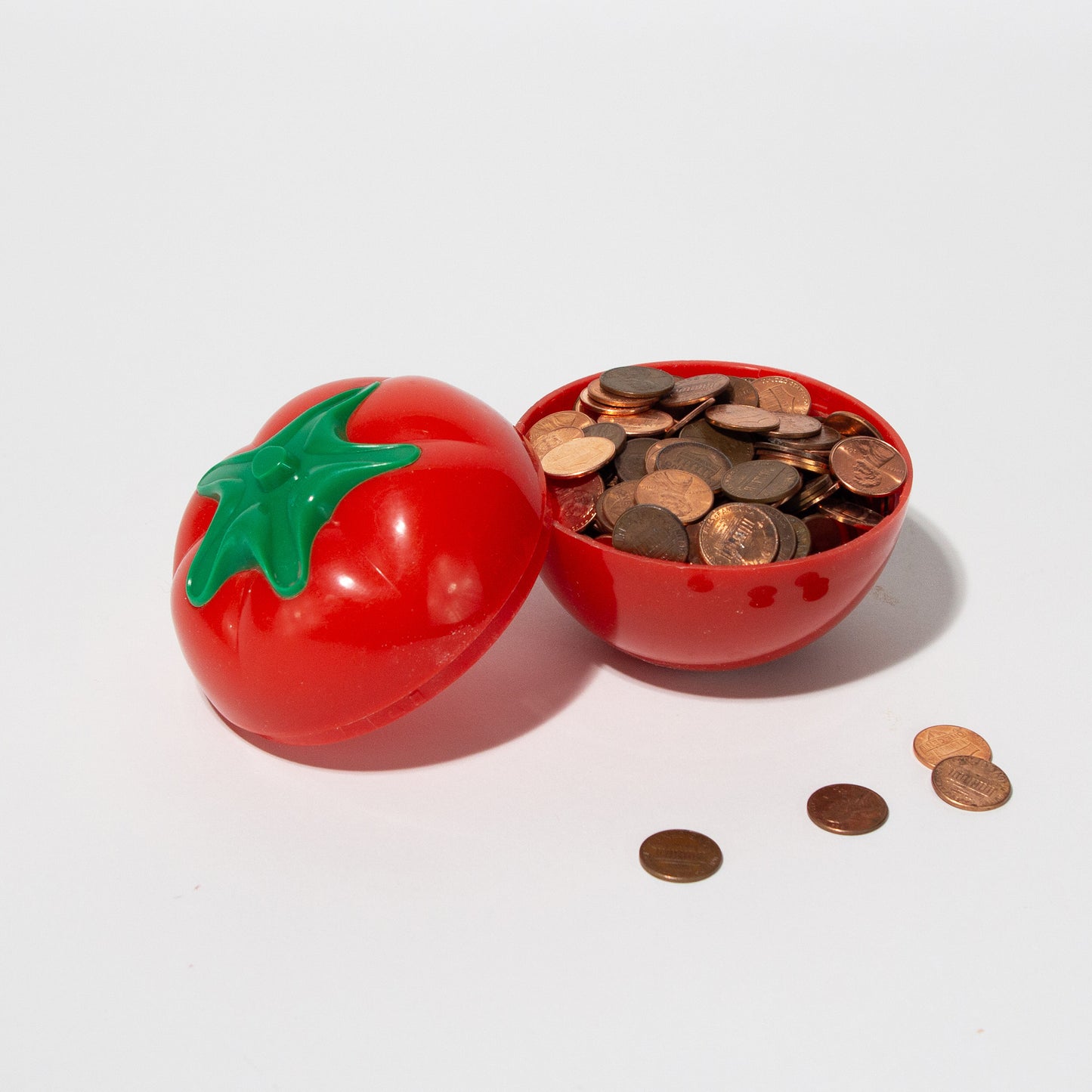 Vintage Plastic Tomato Dish, 1980s