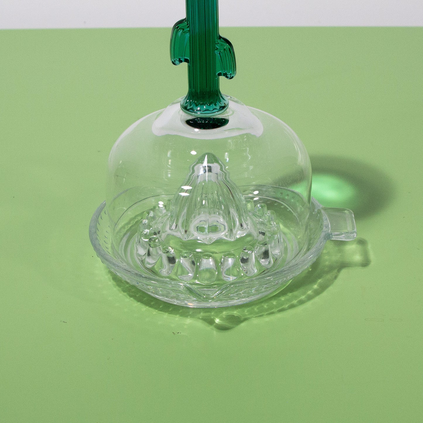 Vintage Mid-century Glass Citrus Juicer