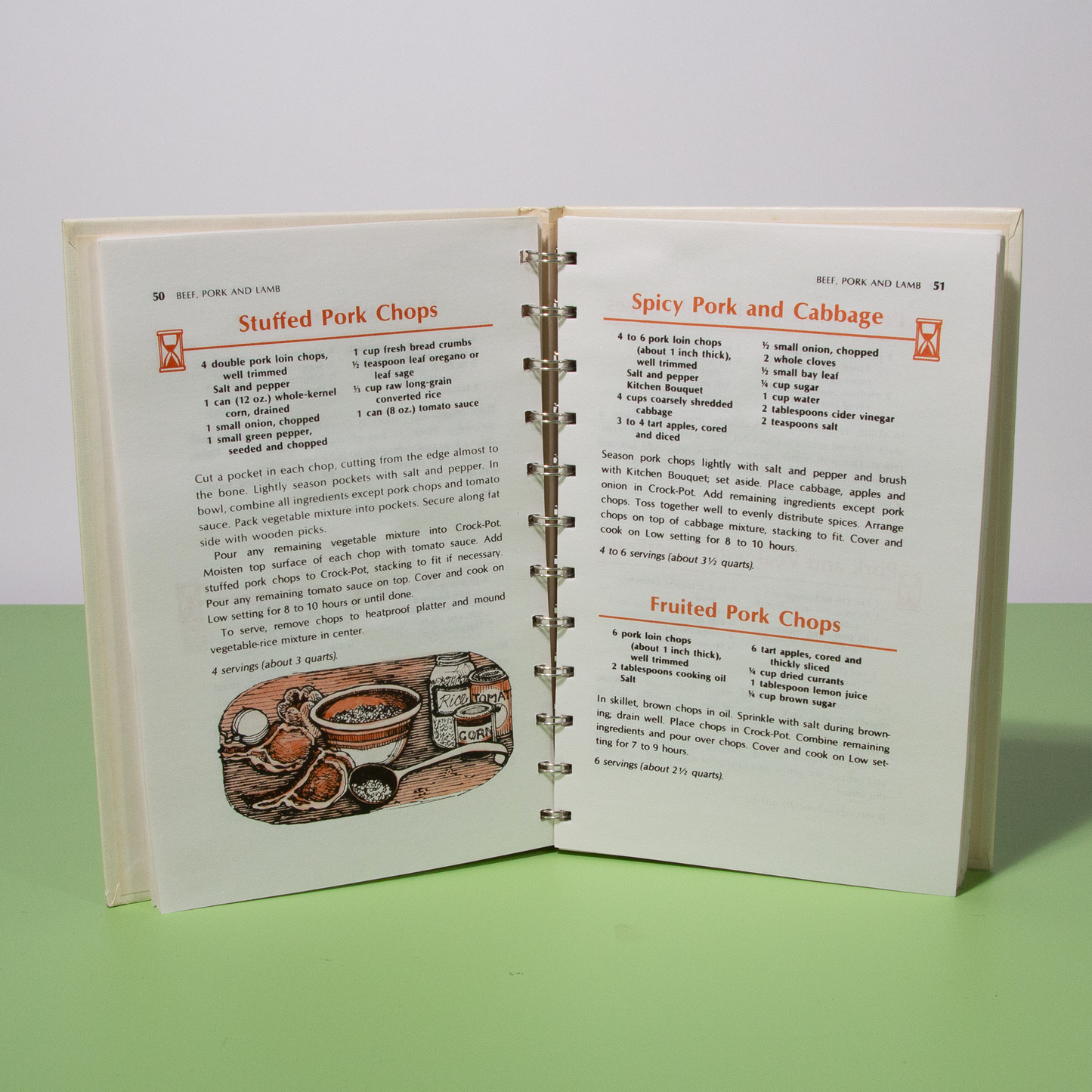 Vintage Crockpot Cooking Cookbook, Hardcover, 1975