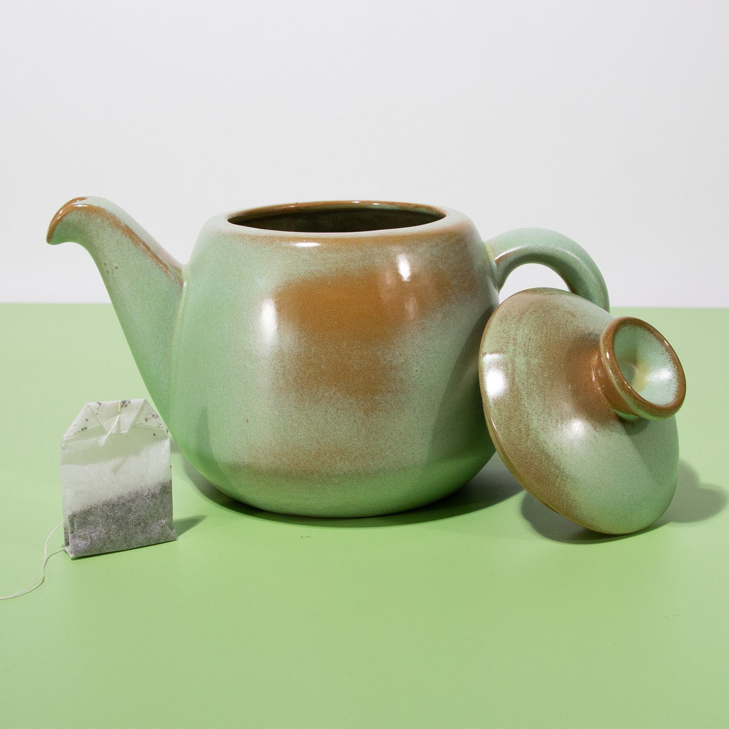 Vintage Frankoma Teapot 6T, Mid-century 1960s