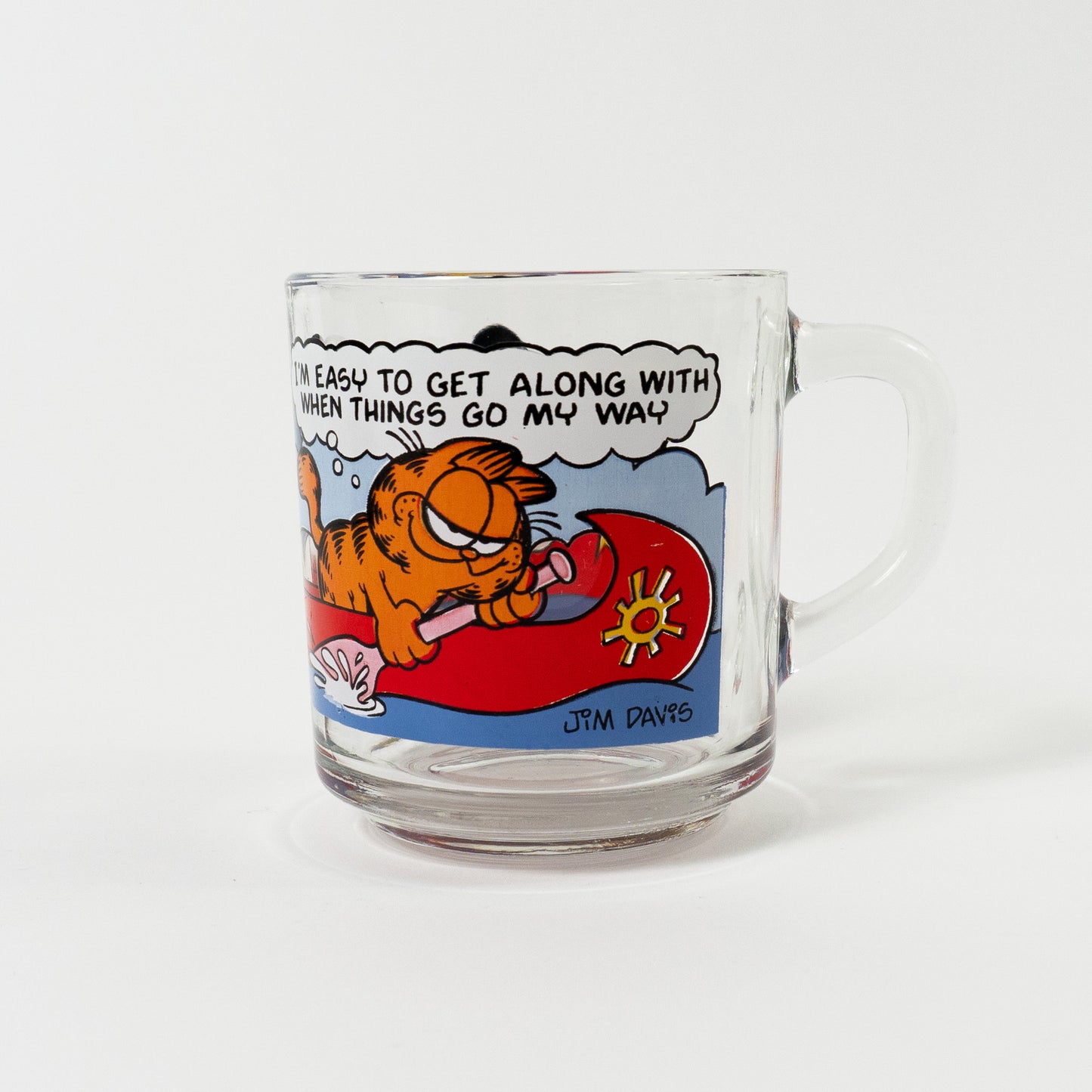 Vintage Garfield McDonalds Mug, 1978