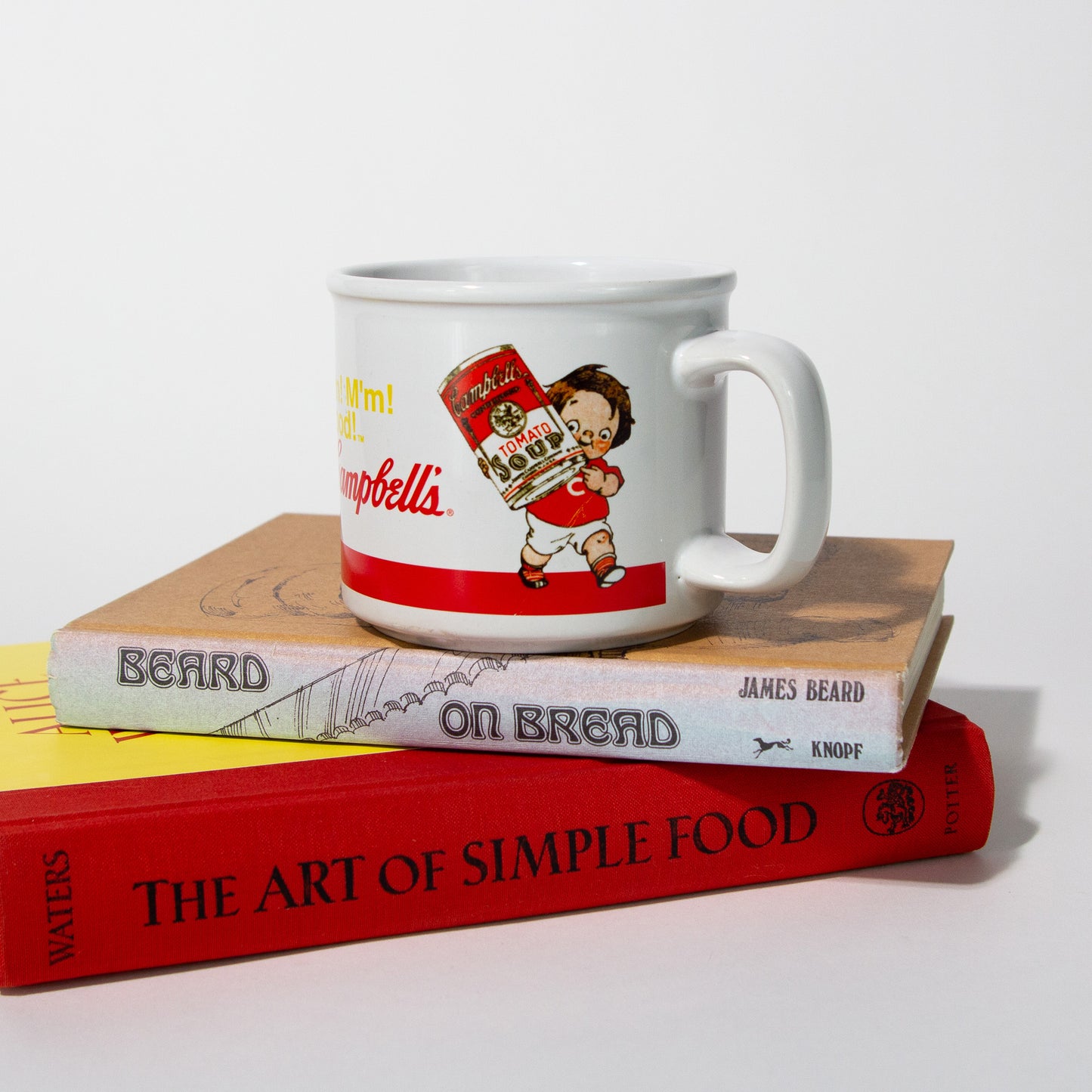 Large Campbell's Soup Collectible Football Mug