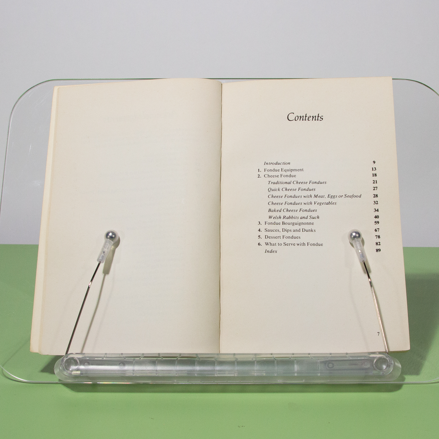 The Fondue Cookbook, Softcover, 1969