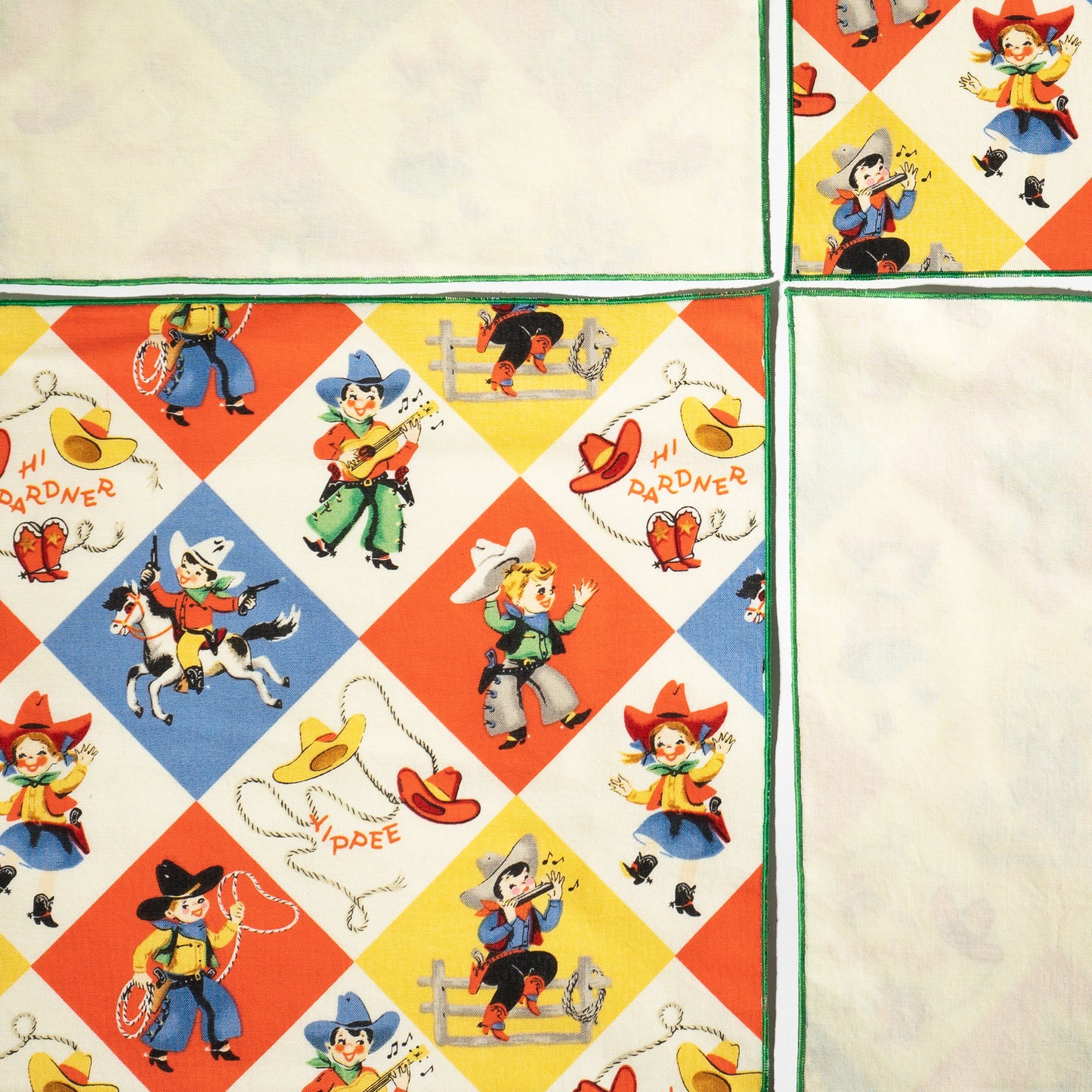 The Cowboy & Cowgirl Cloth Napkins