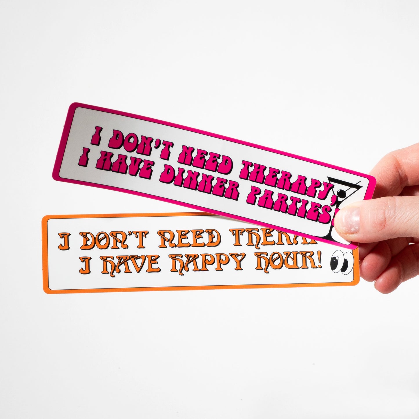 I Don't Need Therapy, I Have Happy Hour! Sticker