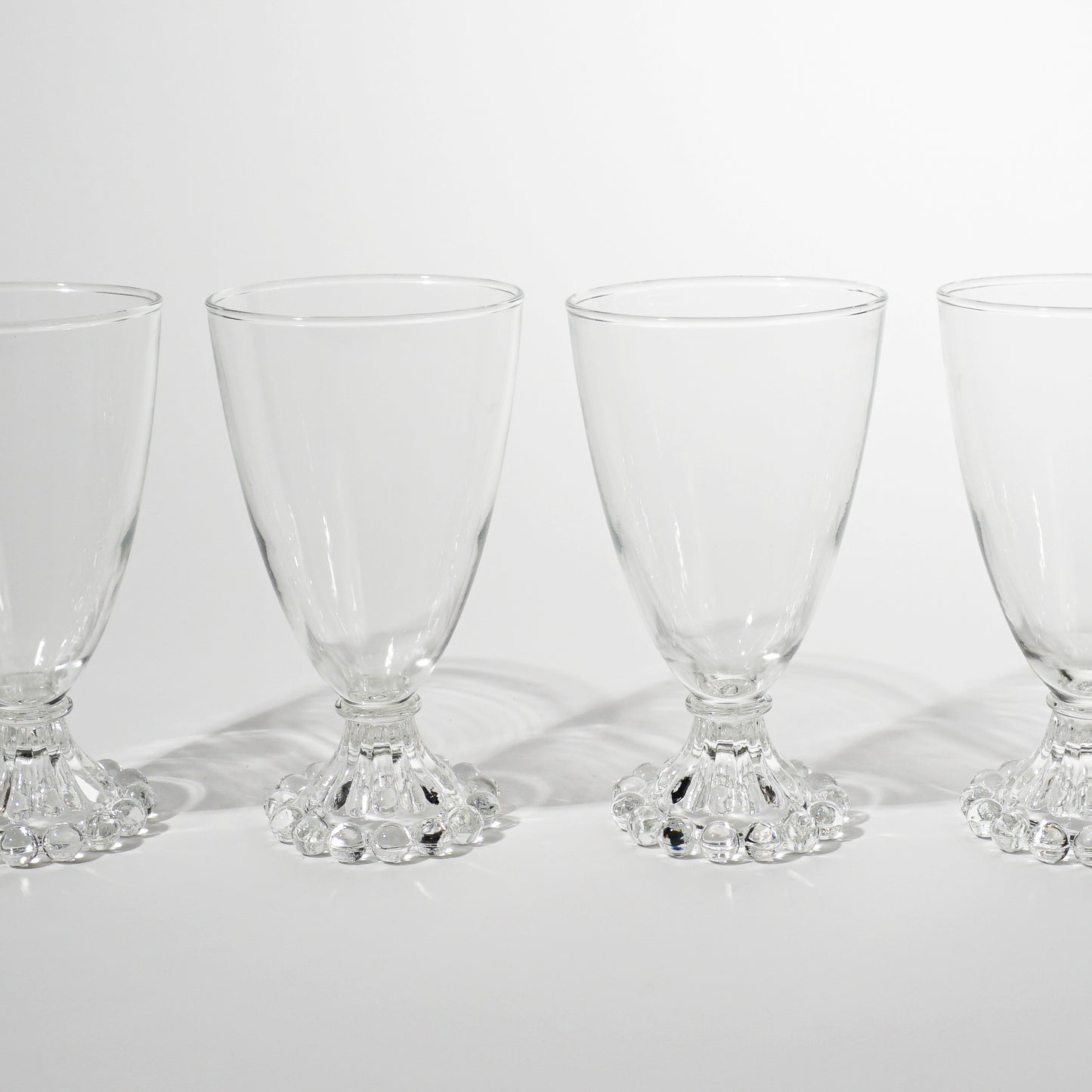 Vintage Bubble Stem Drinking Glass, 1950s – HappyHour Home